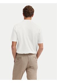 Bugatti Polo 8150-75021C Biały Regular Fit. Typ kołnierza: polo. Kolor: biały. Materiał: bawełna #1