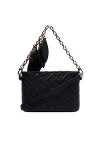 Guess Torebka Sally Mini HWQG99 21770 Czarny. Kolor: czarny. Materiał: skórzane #4