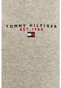TOMMY HILFIGER - Tommy Hilfiger - Bluza bawełniana. Okazja: na co dzień. Kolor: szary. Materiał: bawełna. Wzór: aplikacja. Styl: casual #3
