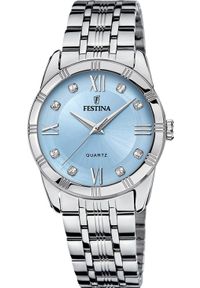 Zegarek Festina Zegarek damski Festina F16940-E CYRKONIE srebrny. Kolor: srebrny #1