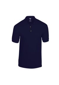 GILDAN - Koszulka Polo Dla Dorosłych Unisex Dryblend Jersey. Typ kołnierza: polo. Kolor: niebieski. Materiał: jersey