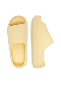 Hunter Klapki S55796-B Żółty. Kolor: żółty. Materiał: syntetyk