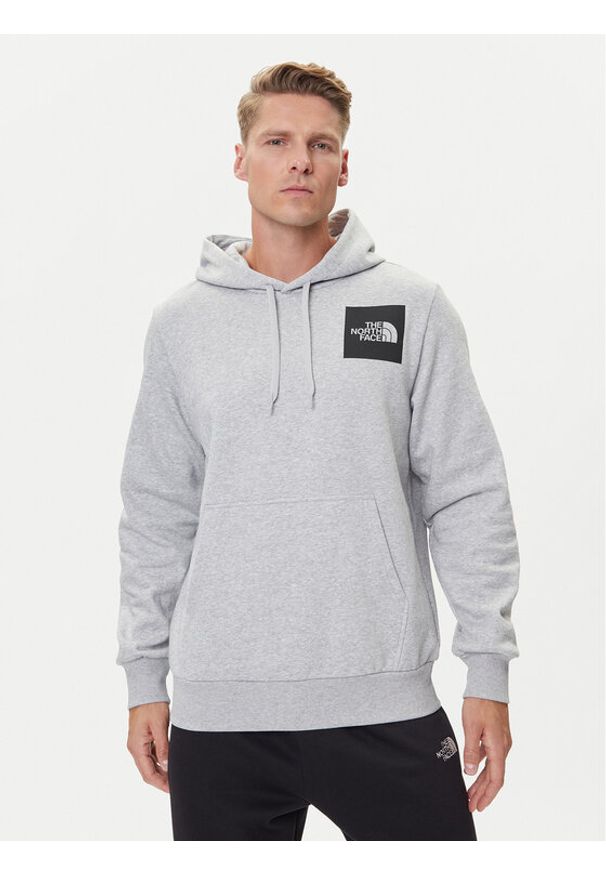 The North Face Bluza Fine NF0A89EU Szary Regular Fit. Kolor: szary. Materiał: bawełna