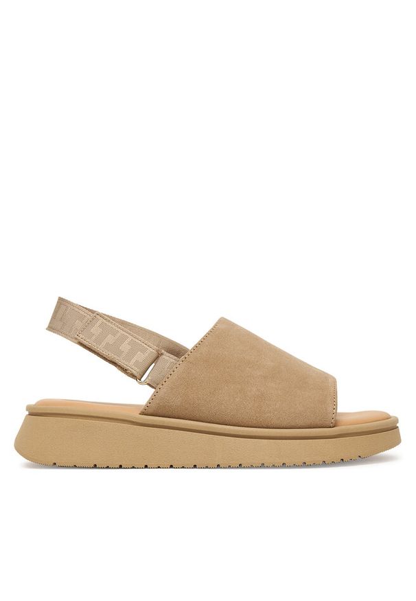 Sandały Tamaris. Kolor: beżowy