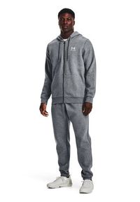 Under Armour Bluza UA Essential Fleece FZ Hood 1373881 Szary Regular Fit. Kolor: szary #3