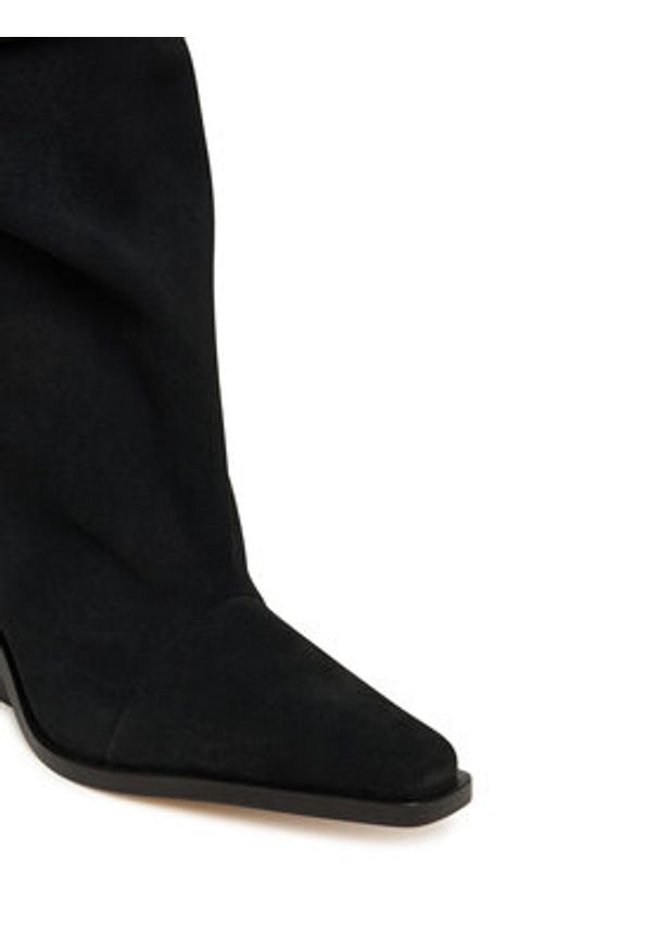 MICHAEL Michael Kors Kozaki Noemie 40F5NOMB1S Czarny. Kolor: czarny. Materiał: zamsz, skóra