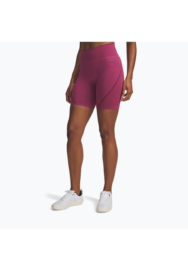Spodenki Under Armour Vanish Seamless. Kolor: fioletowy. Sport: fitness