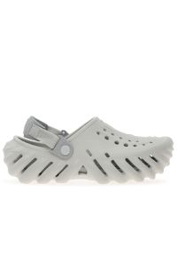 Klapki Crocs Echo Clog 208190-1FT - szare. Kolor: szary. Materiał: materiał. Sezon: lato. Styl: młodzieżowy