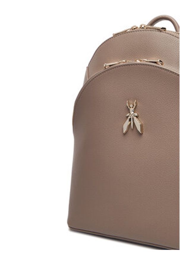 Patrizia Pepe Plecak CB0056/L001-B744 Beżowy. Kolor: beżowy. Materiał: skóra