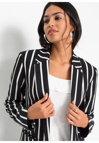 bonprix - Żakiet. Kolor: czarny. Wzór: nadruk #2