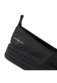 Calvin Klein Jeans Espadryle Platform Espadrille Mix Ml Mtl YW0YW01622 Czarny. Kolor: czarny. Materiał: materiał. Obcas: na platformie #6
