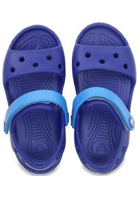 Sandały Crocs Crocband Kids. Kolor: biały, niebieski, wielokolorowy