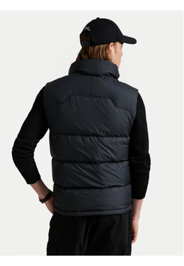 Polo Ralph Lauren Kamizelka 710968283001 Czarny Regular Fit. Typ kołnierza: polo. Kolor: czarny. Materiał: syntetyk