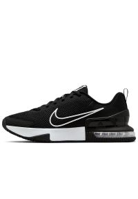 Buty męskie Nike Air Max Alpha Trainer 6 FQ1833-001 - czarne. Okazja: na co dzień. Zapięcie: sznurówki. Kolor: czarny. Materiał: guma. Szerokość cholewki: normalna. Obcas: na płaskiej podeszwie. Model: Nike Air Max. Sport: fitness