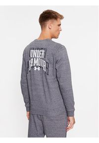 Under Armour Bluza Ua Rival Terry Graphic Crew 1379764 Szary Loose Fit. Kolor: szary. Materiał: bawełna