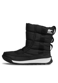 sorel - Sorel Śniegowce Youth Whitney II Puffy Mid NY3873 Czarny. Kolor: czarny. Materiał: materiał