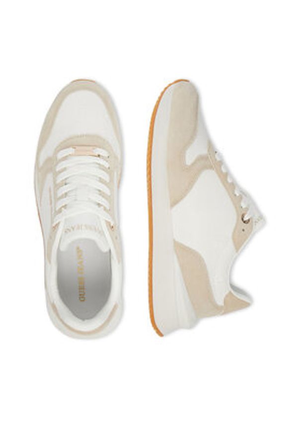 Guess Jeans Sneakersy CWBEO-K250087 Biały. Kolor: biały. Materiał: materiał