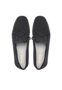 Geox Mokasyny U Ascanio U350WA00022C4002 Granatowy. Kolor: niebieski. Materiał: zamsz, skóra #6