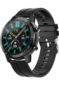 Smartwatch Senbono SMARTWATCH SPORT WYŚ 1.28CALI 240X240 IP68 Z FUNKCJAMI SPORT I ZDROWIE S30 BLACK. Rodzaj zegarka: smartwatch. Styl: sportowy