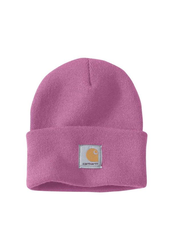 Czapka zimowa Carhartt Acrylic Watch Hat. Kolor: fioletowy, różowy, wielokolorowy. Sezon: zima. Styl: sportowy