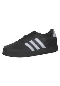 Adidas - Buty adidas Breaknet 2.0 czarno-białe. Okazja: na co dzień. Kolor: czarny, wielokolorowy, biały. Materiał: skóra, syntetyk #1