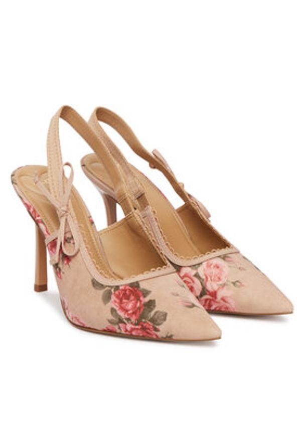 Aldo Szpilki Hennie 14190599 Beżowy. Kolor: beżowy. Materiał: materiał. Obcas: na szpilce