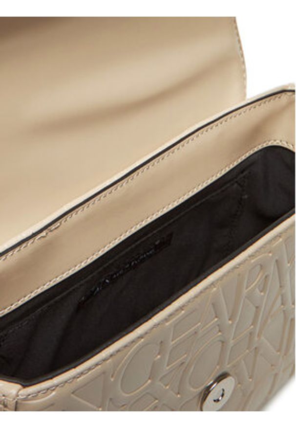 Armani Exchange Torebka 942648 CC793 U1092 Beżowy. Kolor: beżowy. Materiał: skórzane