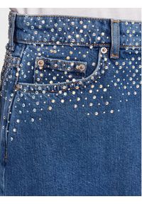 only - ONLY Spódnica jeansowa 15307913 Niebieski Regular Fit. Kolor: niebieski. Materiał: bawełna #7