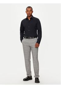 Selected Homme Koszula 16092939 Czarny Slim Fit. Kolor: czarny. Materiał: bawełna, syntetyk #5