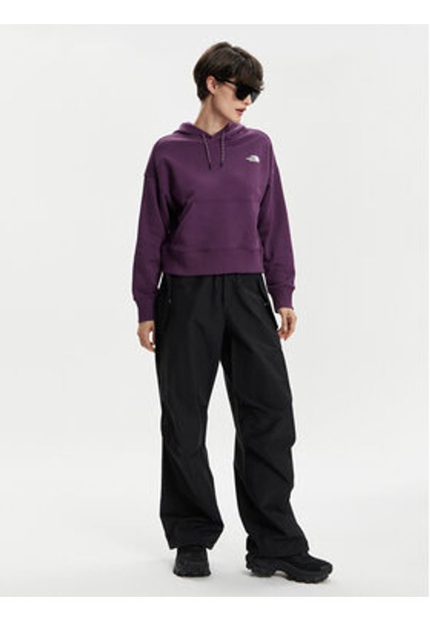 The North Face Bluza NF0A880P Fioletowy Regular Fit. Kolor: fioletowy. Materiał: bawełna