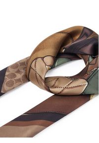 Coach Chusta 29CAS76 Brązowy. Kolor: brązowy. Materiał: jedwab #3