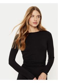 Guess Sukienka codzienna W5RK1K KC1J2 Czarny Bodycon Fit. Okazja: na co dzień. Kolor: czarny. Materiał: wiskoza. Typ sukienki: proste, bodycon. Styl: casual #5