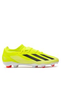 Adidas - adidas Buty X Crazyfast League Firm Ground Boots IF0691 Żółty. Kolor: żółty. Materiał: materiał #1
