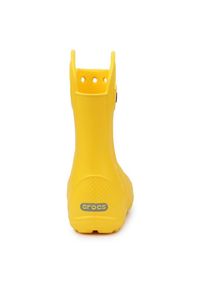 Buty Crocs Handle It Rain Boot Jr 12803-730 żółte. Kolor: żółty. Materiał: materiał