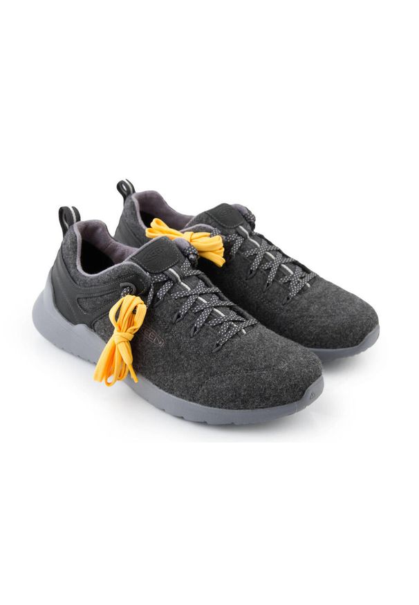 keen - Buty turystyczne męskie Keen Highland Arway czarne. Kolor: czarny