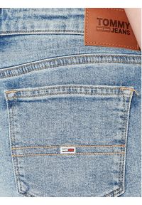 Tommy Jeans Szorty jeansowe Nora DW0DW15604 Niebieski Skinny Fit. Kolor: niebieski. Materiał: bawełna