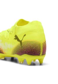 Puma - Buty piłkarskie FUTURE 8 MATCH MxSG PUMA Yellow Alert Black Sun Struck Pink. Kolor: czarny, różowy, wielokolorowy, żółty. Sport: piłka nożna