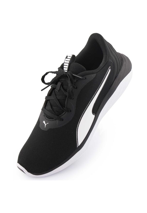 Buty do Biegania Puma dla Mężczyzn - Czarno-Białe - Rozmiar 41. Kolor: czarny, biały, wielokolorowy. Sport: bieganie