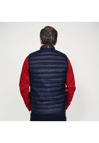 INESIS - Kamizelka do golfa męska Inesis MW500 ciepła. Typ kołnierza: golf. Kolor: niebieski. Materiał: poliester, materiał, poliamid. Długość rękawa: bez rękawów. Sport: golf #2