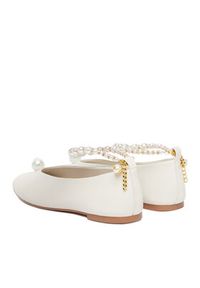 Gino Rossi - GINO ROSSI Baleriny CEO-ROSE-LT1670-9 Biały. Kolor: biały. Materiał: skóra #4