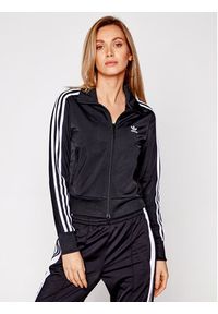 Adidas - adidas Bluza adicolor Classics Firebird GN2817 Czarny Regular Fit. Kolor: czarny. Materiał: syntetyk #4