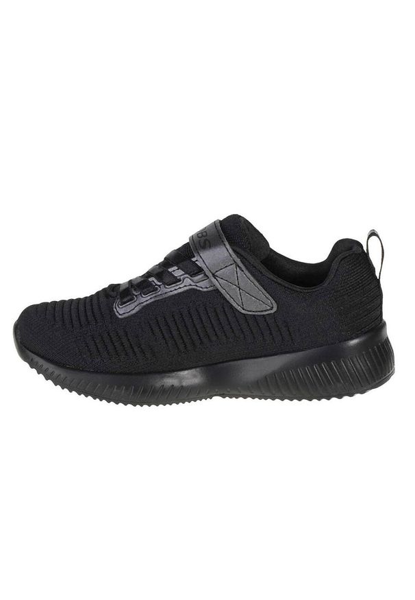 skechers - Buty do chodzenia dziewczęce, Skechers Bobs Squad-Charm League. Kolor: czarny. Sport: turystyka piesza
