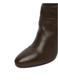 Gino Rossi - GINO ROSSI Kozaki EO-ZIVO-121925 Khaki. Kolor: brązowy. Materiał: skóra #5