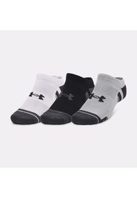Skarpety Under Armour Performance Tech NS 3 pary. Kolor: szary, biały, wielokolorowy