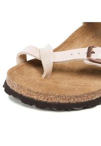 Birkenstock Japonki Mayari 1020664 Écru. Materiał: skóra