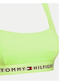TOMMY HILFIGER - Tommy Hilfiger Góra od bikini UW0UW04108 Zielony. Kolor: zielony. Materiał: syntetyk #5
