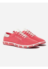 Niskie buty damskie TBS Jazaria. Kolor: różowy. Materiał: skóra