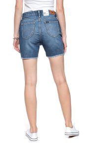 Lee - DAMSKIE SPODENKI LEE BOYFRIEND SHORT FLICK DARK L37NLJKA. Materiał: jeans #5