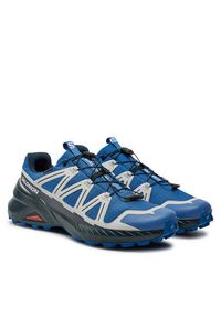 salomon - Salomon Buty do biegania Speedcross Peak Gore-Tex L47602200 Niebieski. Kolor: niebieski. Materiał: materiał. Technologia: Gore-Tex. Model: Salomon Speedcross