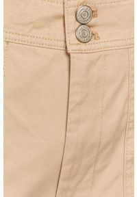 Tommy Jeans Szorty damskie kolor brązowy. Okazja: na co dzień. Kolor: brązowy. Materiał: bawełna. Styl: casual #4